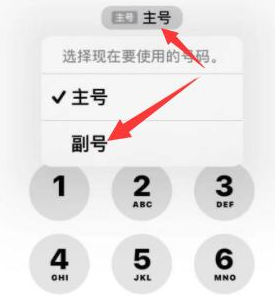 海勃湾苹果14维修店分享iPhone 14 Pro Max使用副卡打电话的方法 